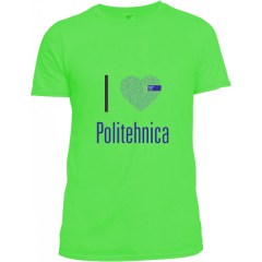 tricou-i-love-politehnica-verde